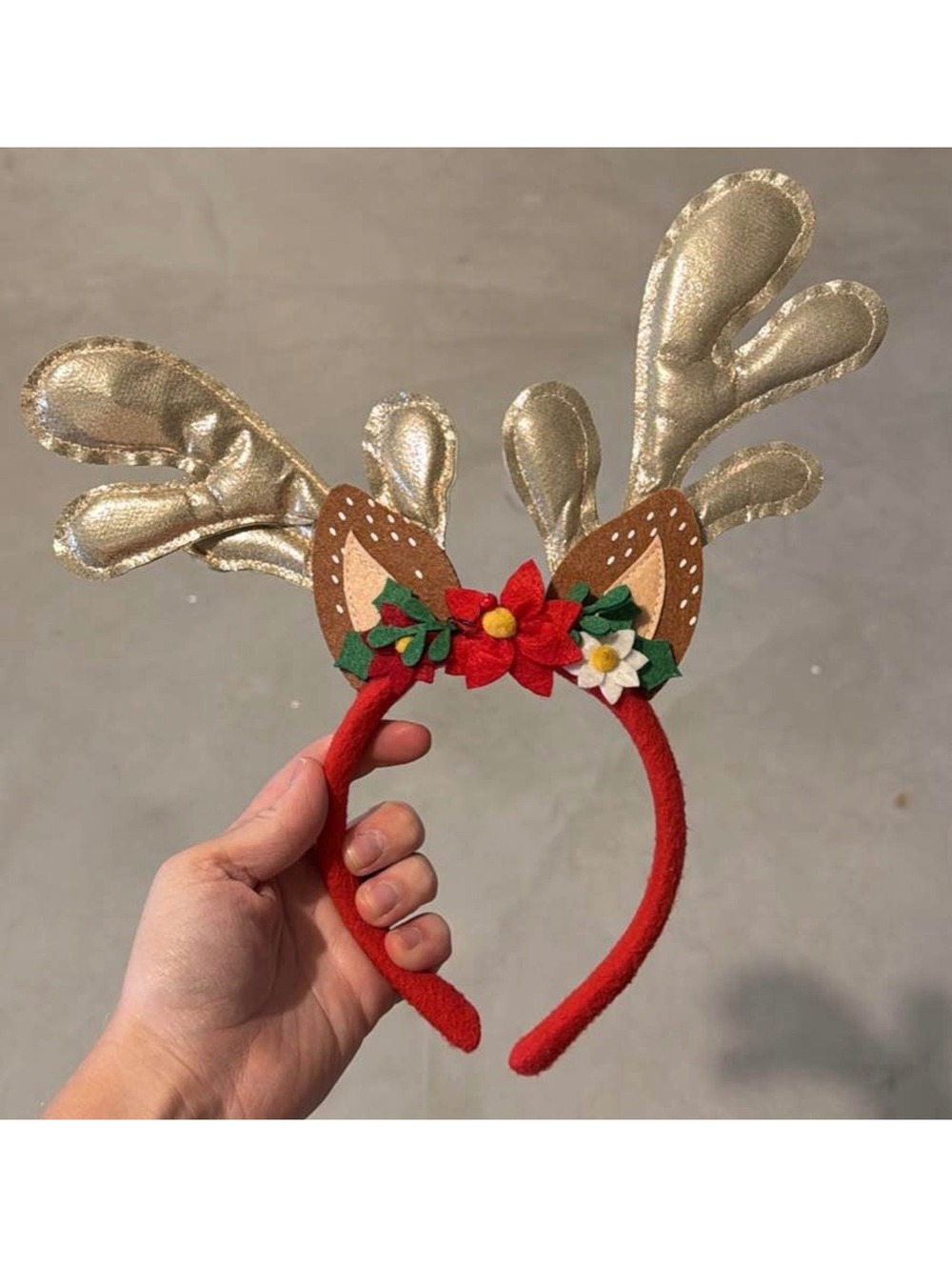 Reindeer antler headband